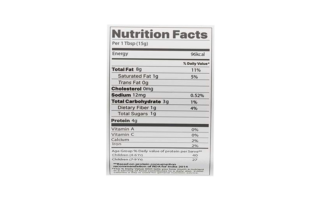 Nutty Peanut Butter Crunchy    Plastic Jar  100 grams